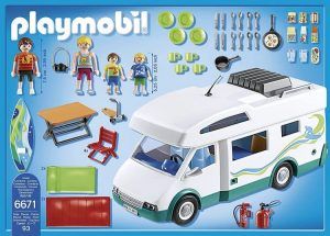 Caravana de playmobil fun summer