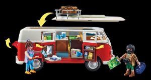 Furgoneta de playmobil volkswagen T1